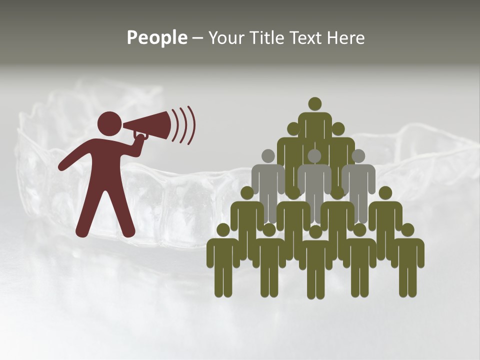 Gum Lips Filling PowerPoint Template