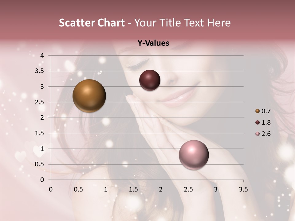 Hair Girl Face PowerPoint Template