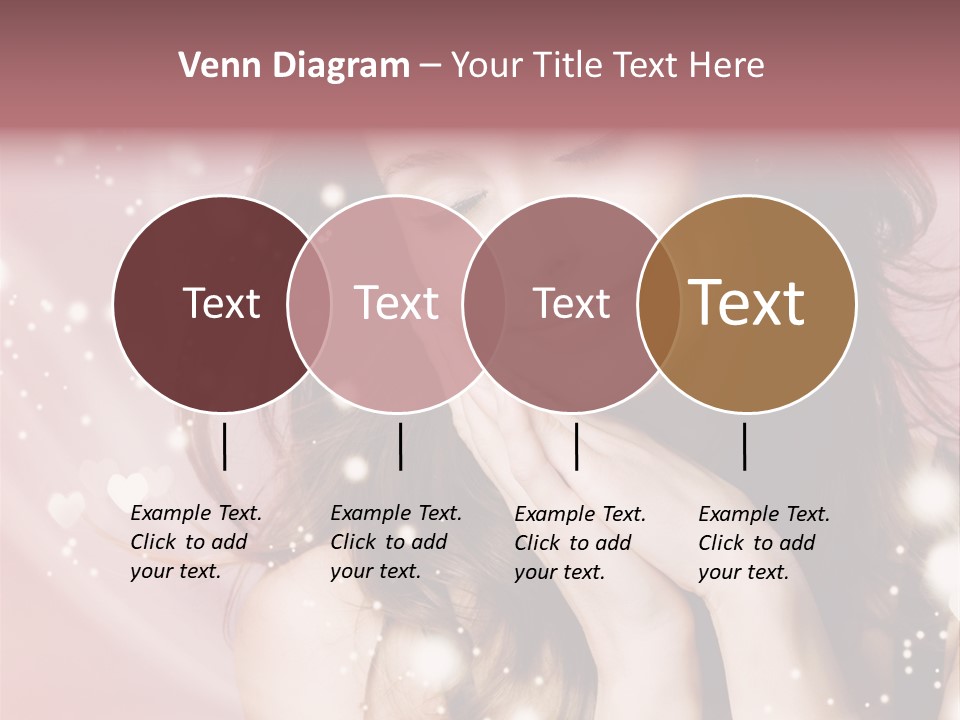 Hair Girl Face PowerPoint Template