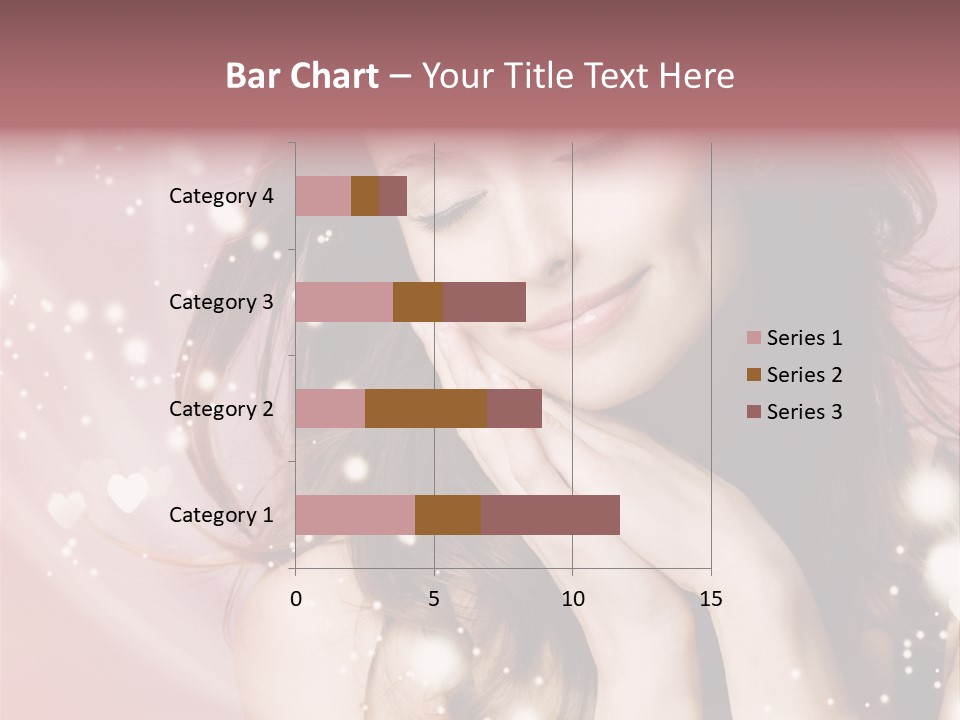 Hair Girl Face PowerPoint Template