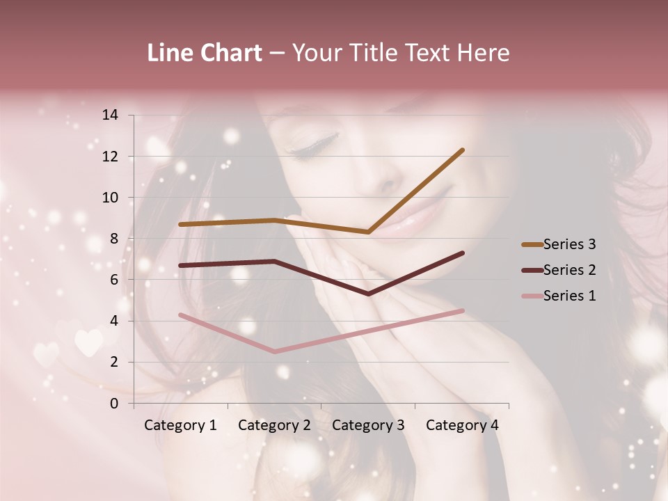 Hair Girl Face PowerPoint Template