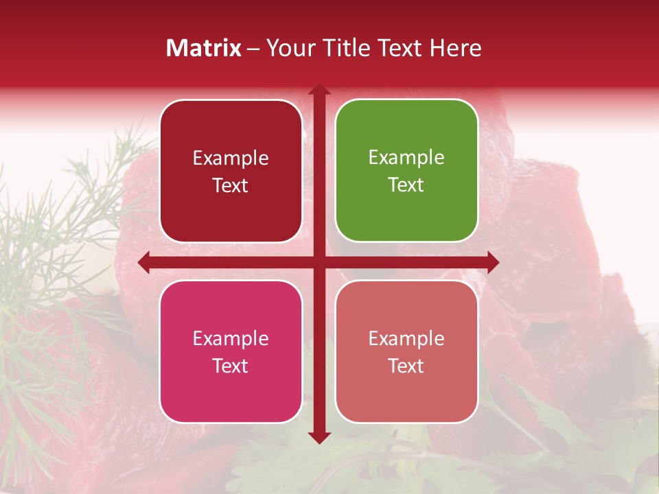 Tomato Nutrient Grill PowerPoint Template