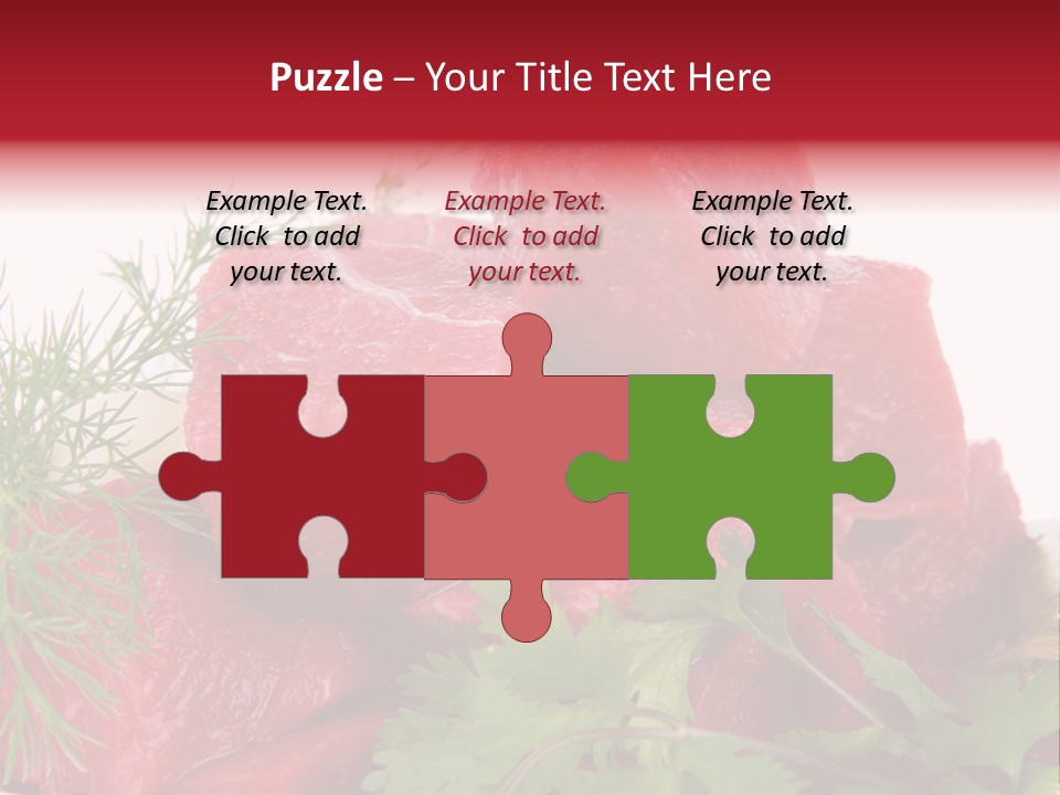 Tomato Nutrient Grill PowerPoint Template