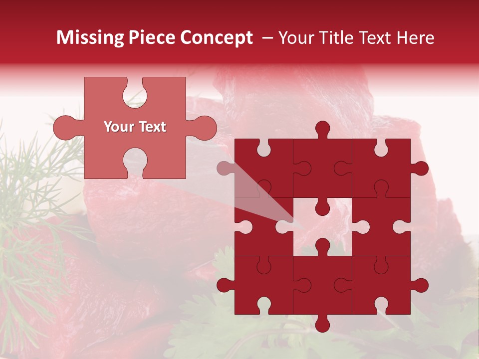 Tomato Nutrient Grill PowerPoint Template