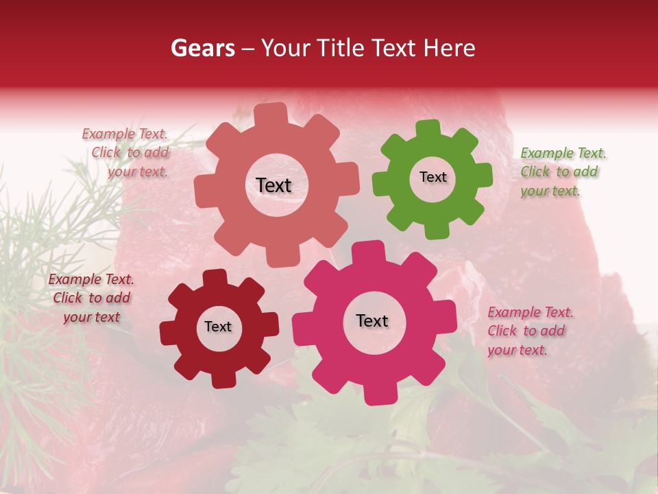 Tomato Nutrient Grill PowerPoint Template