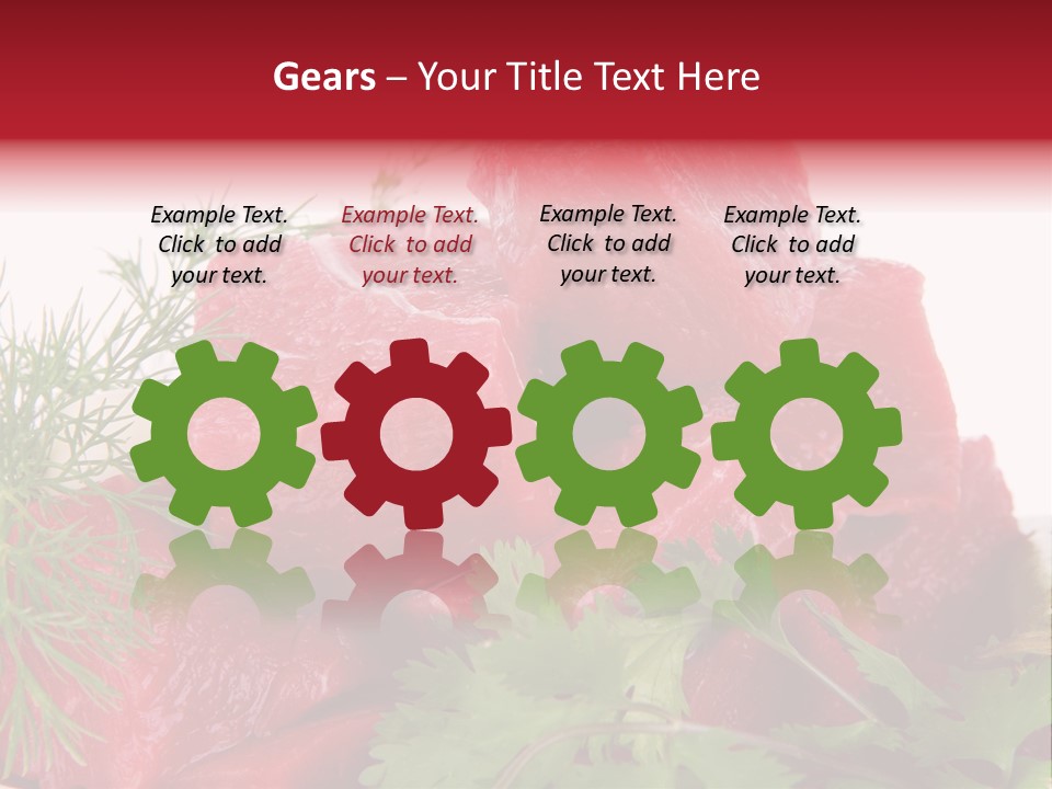 Tomato Nutrient Grill PowerPoint Template