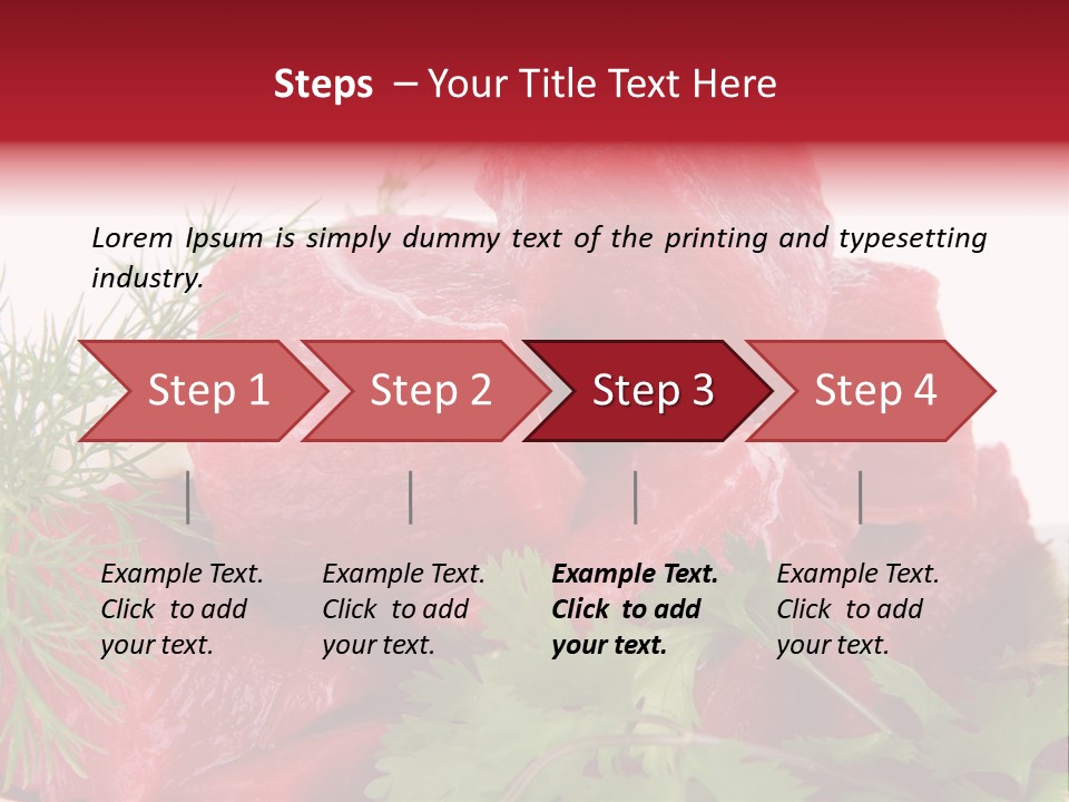 Tomato Nutrient Grill PowerPoint Template