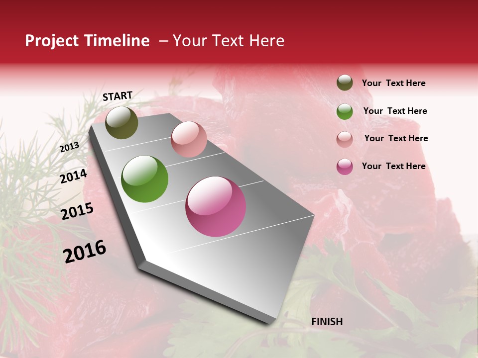 Tomato Nutrient Grill PowerPoint Template