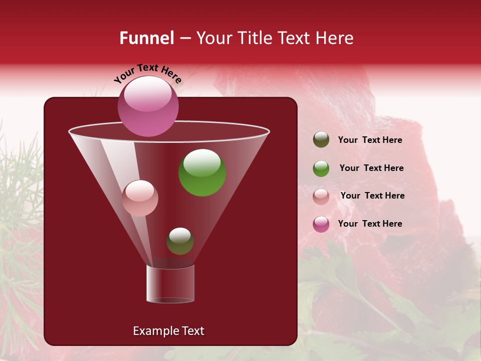 Tomato Nutrient Grill PowerPoint Template