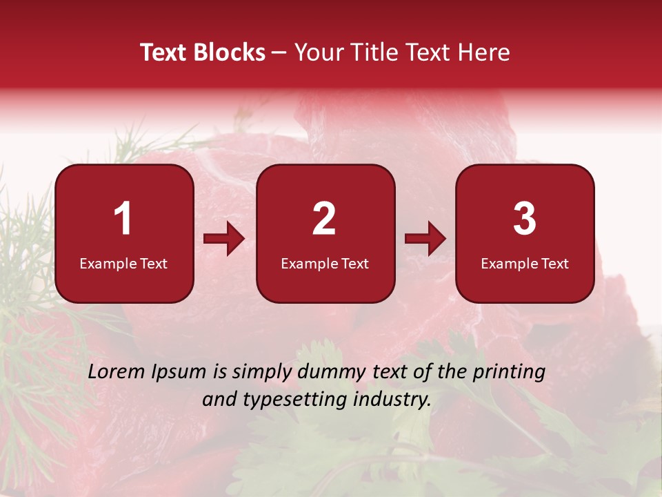 Tomato Nutrient Grill PowerPoint Template