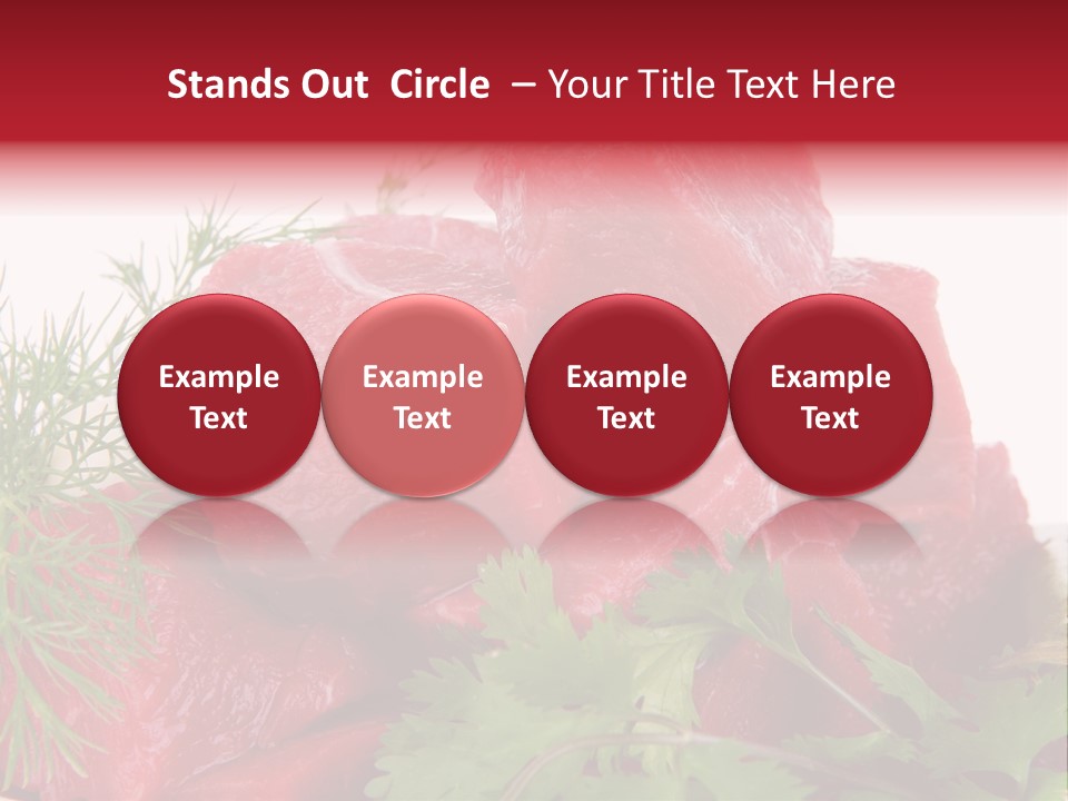 Tomato Nutrient Grill PowerPoint Template