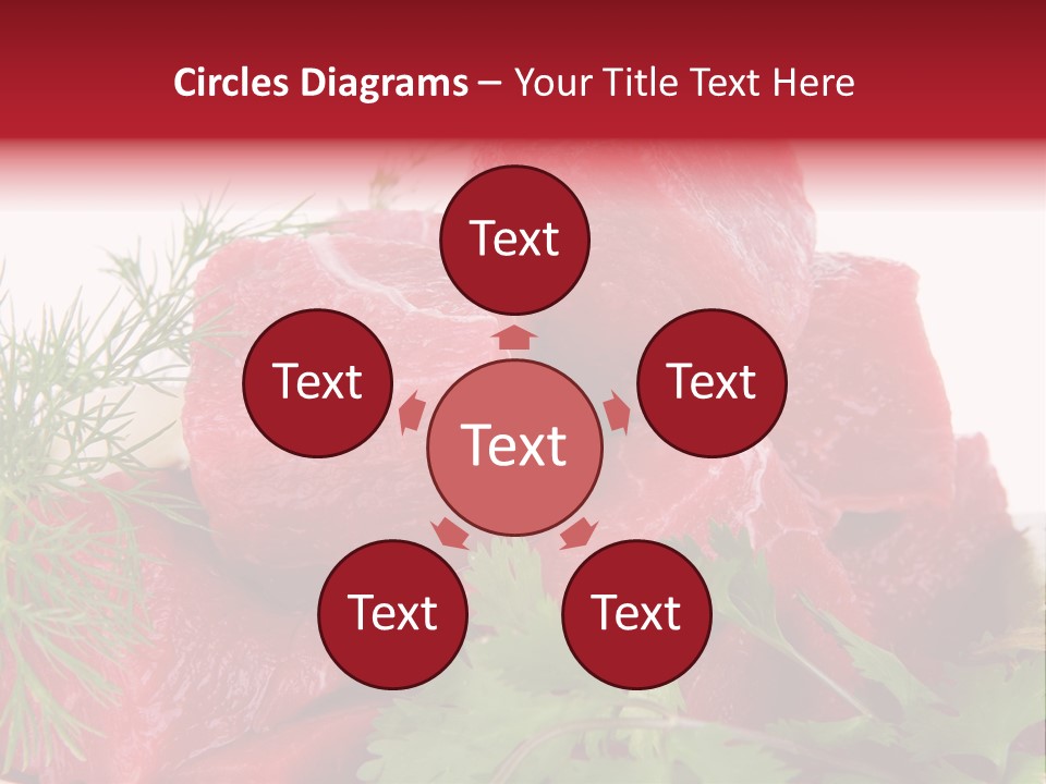 Tomato Nutrient Grill PowerPoint Template