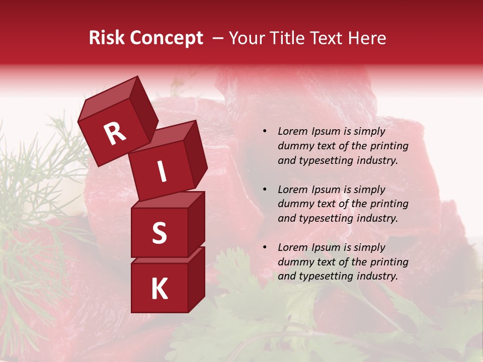 Tomato Nutrient Grill PowerPoint Template