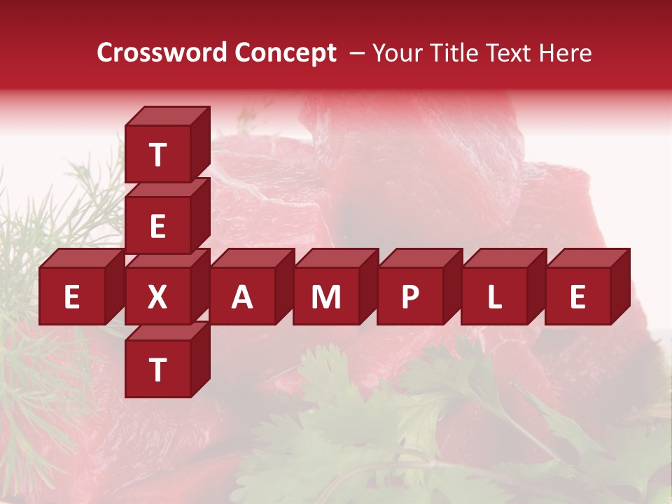 Tomato Nutrient Grill PowerPoint Template