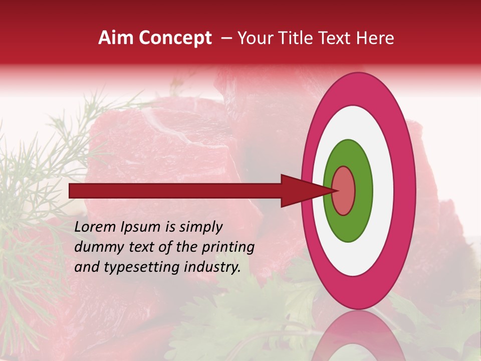 Tomato Nutrient Grill PowerPoint Template