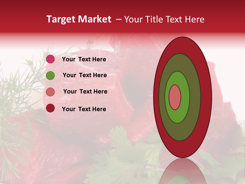 Tomato Nutrient Grill PowerPoint Template