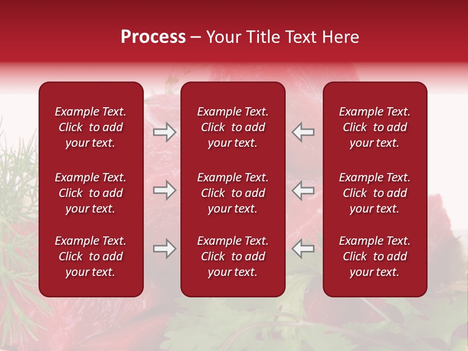 Tomato Nutrient Grill PowerPoint Template