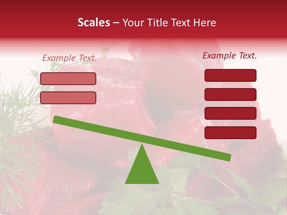 Tomato Nutrient Grill PowerPoint Template