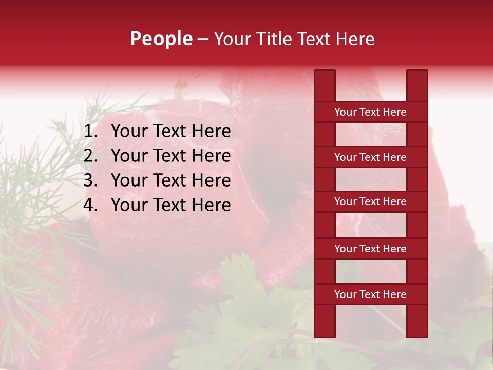 Tomato Nutrient Grill PowerPoint Template