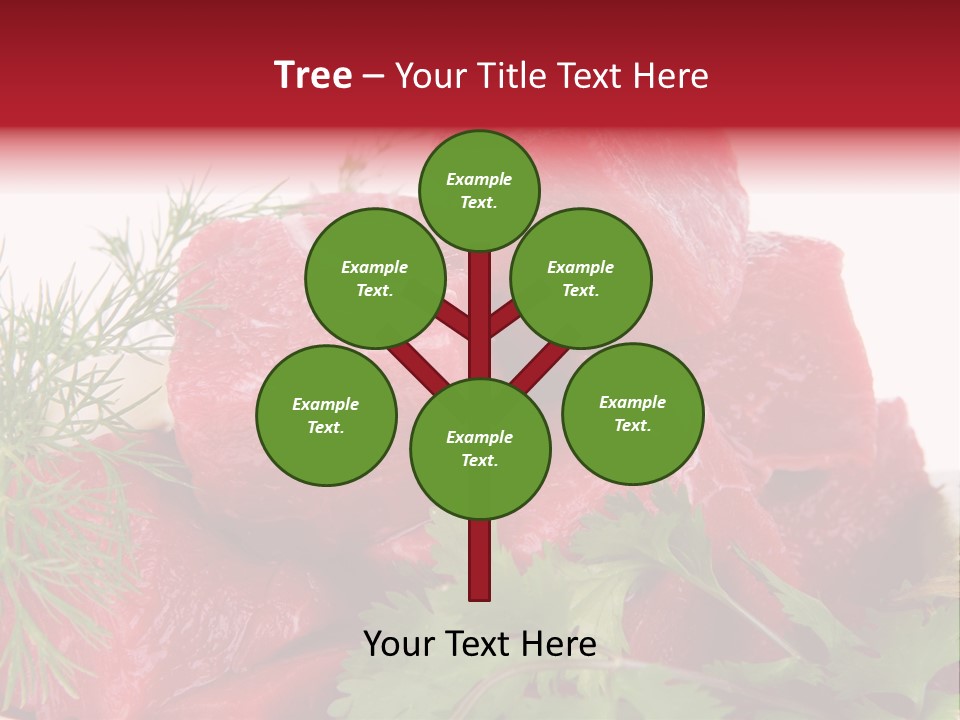 Tomato Nutrient Grill PowerPoint Template