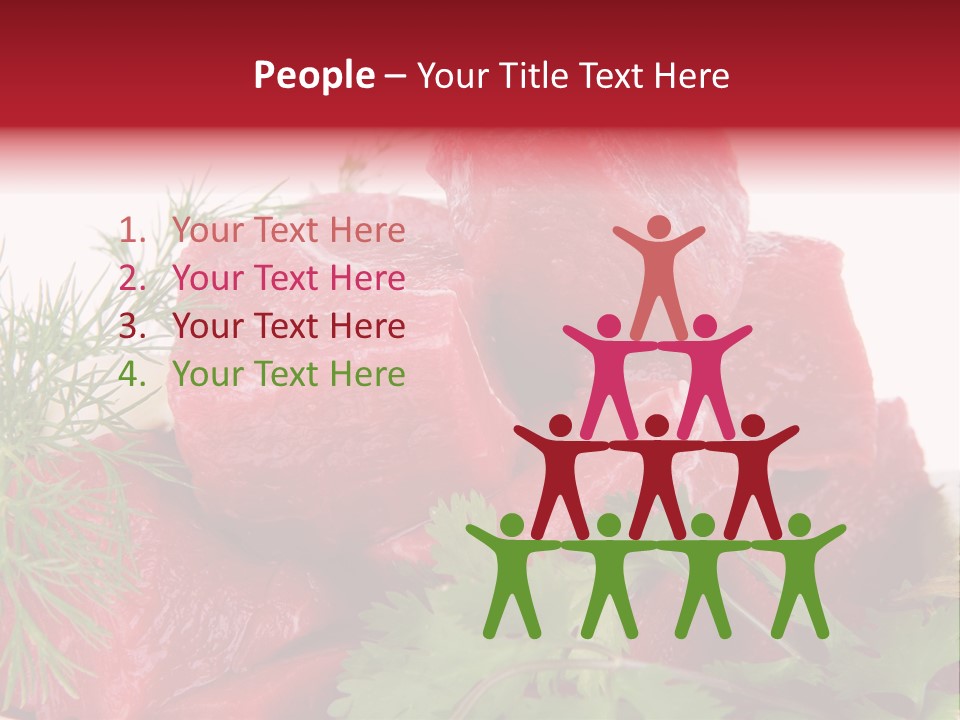 Tomato Nutrient Grill PowerPoint Template