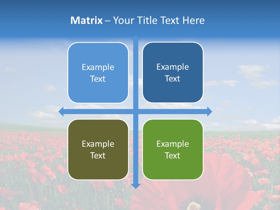 Countryside Grass Crops PowerPoint Template