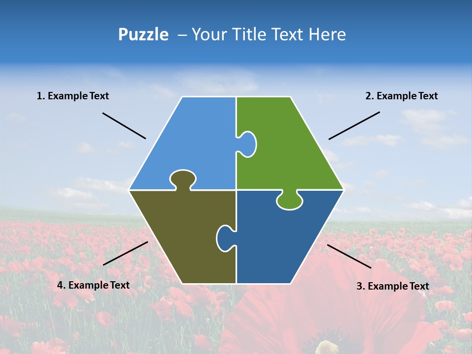Countryside Grass Crops PowerPoint Template