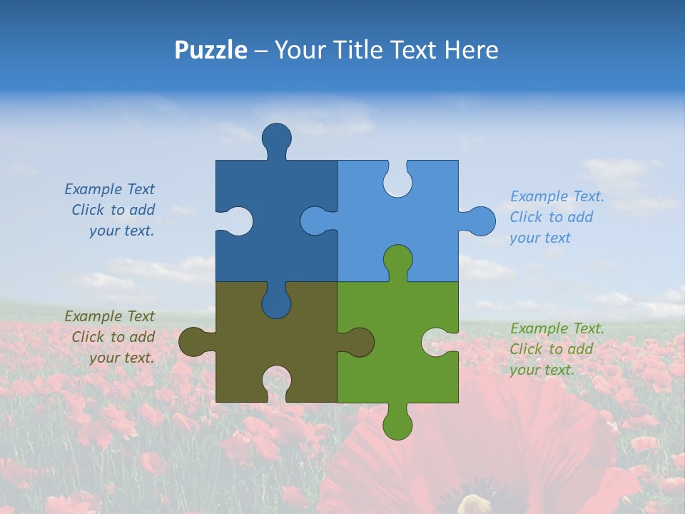 Countryside Grass Crops PowerPoint Template