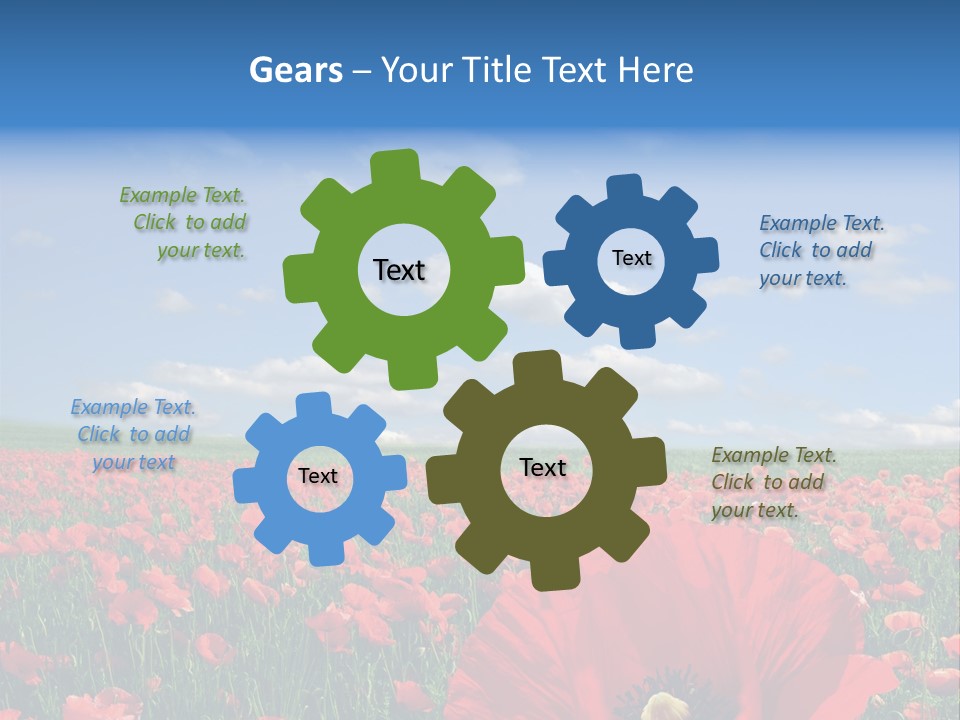 Countryside Grass Crops PowerPoint Template