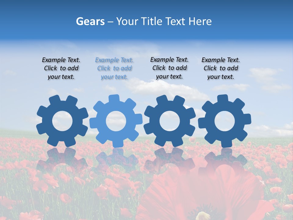 Countryside Grass Crops PowerPoint Template