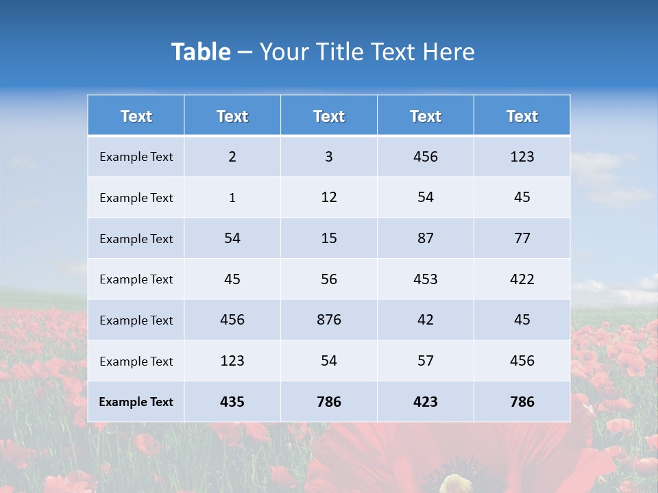 Countryside Grass Crops PowerPoint Template