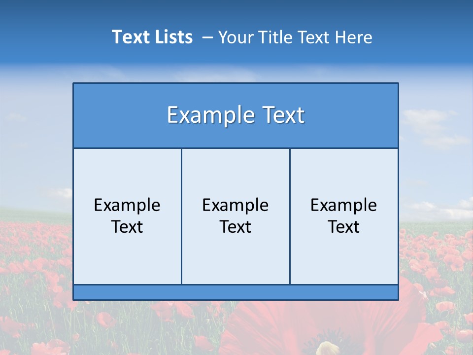 Countryside Grass Crops PowerPoint Template