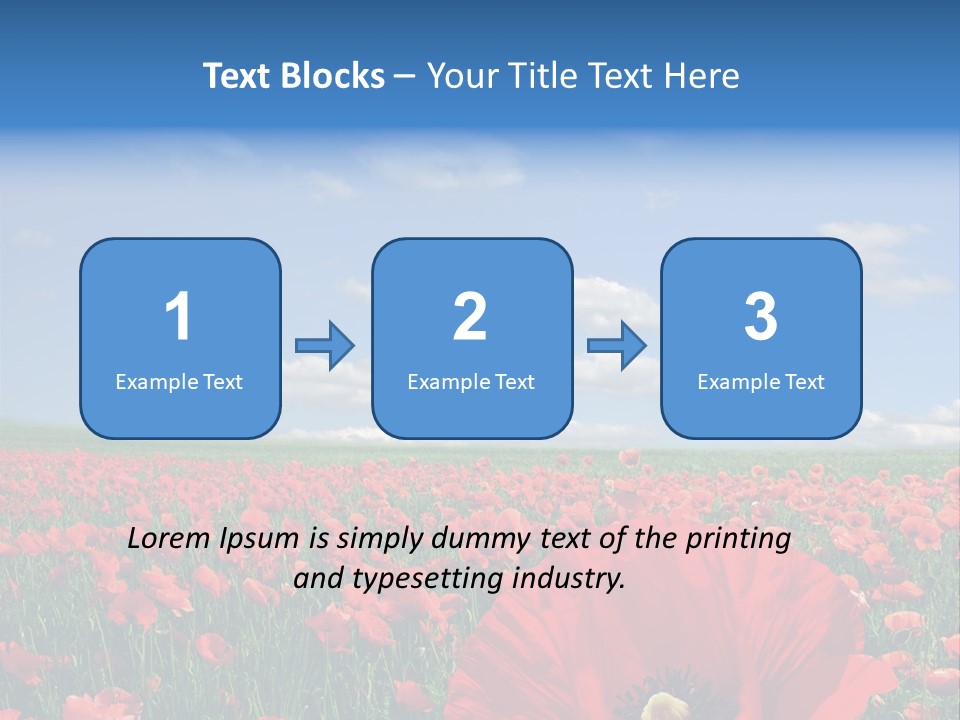 Countryside Grass Crops PowerPoint Template