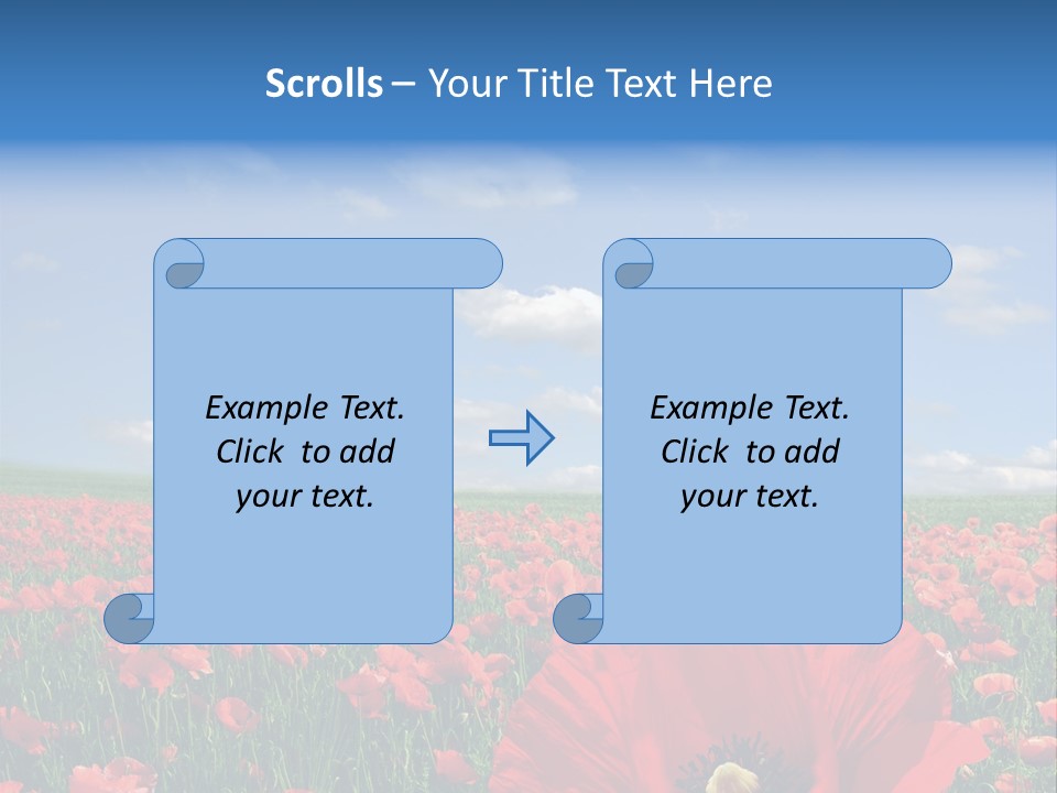Countryside Grass Crops PowerPoint Template
