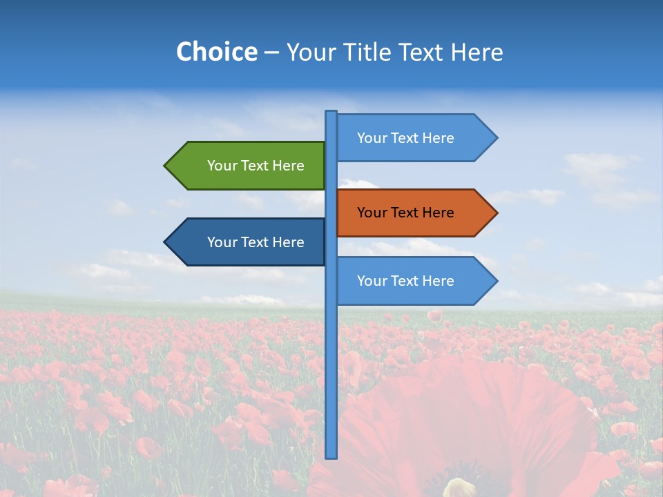 Countryside Grass Crops PowerPoint Template