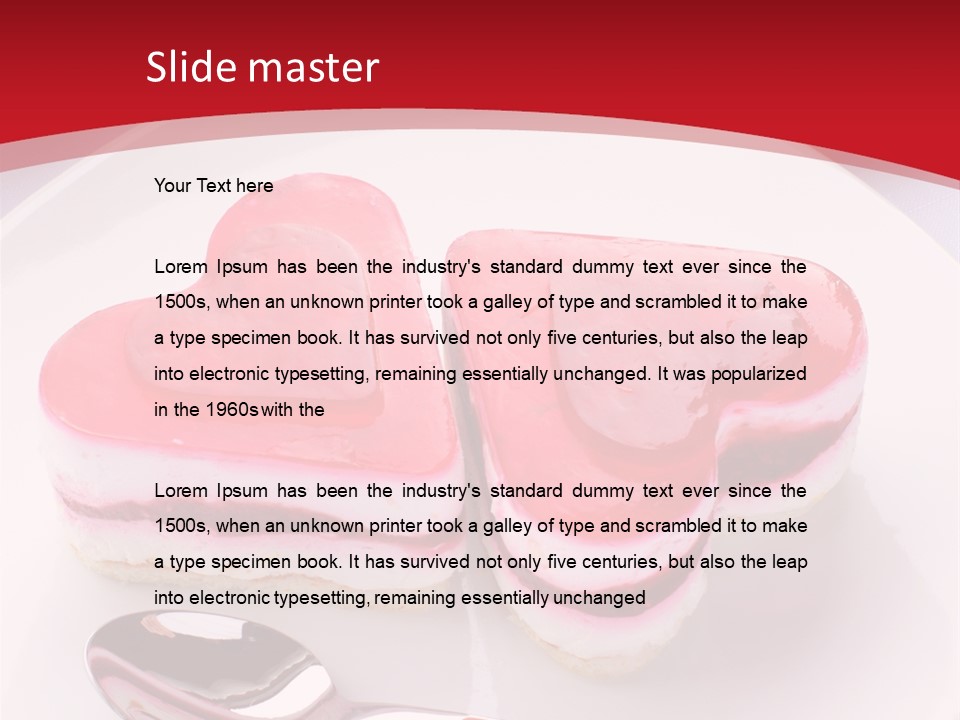 Flowers Food Sweet PowerPoint Template