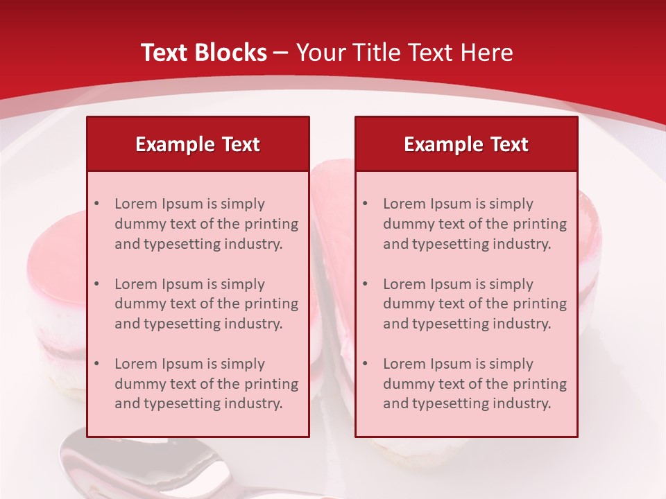Flowers Food Sweet PowerPoint Template