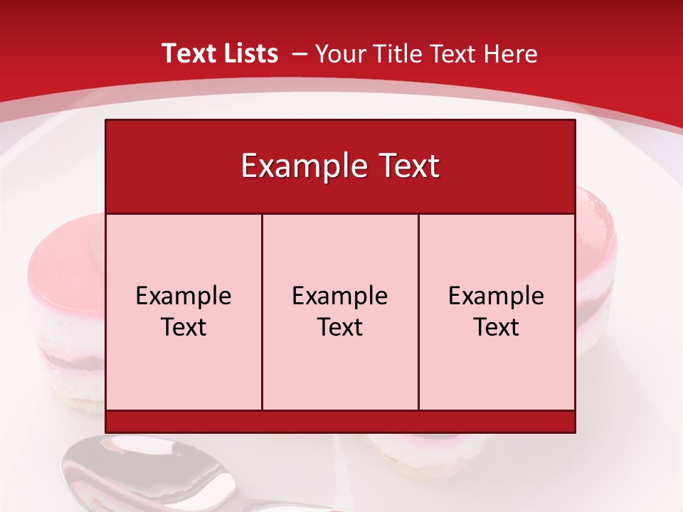 Flowers Food Sweet PowerPoint Template