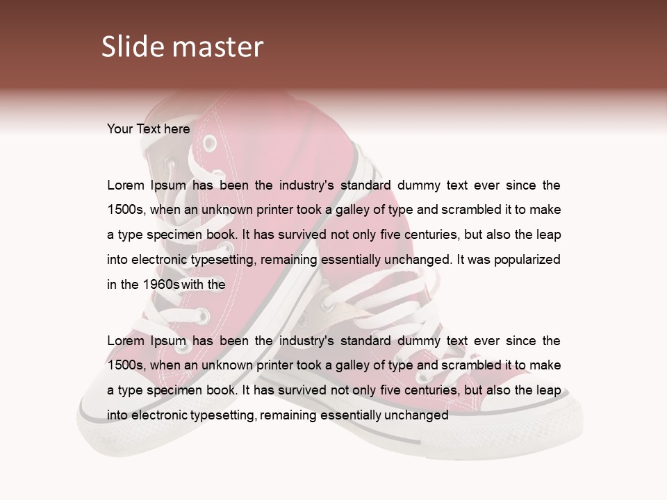 Modern Rubber Hanging PowerPoint Template