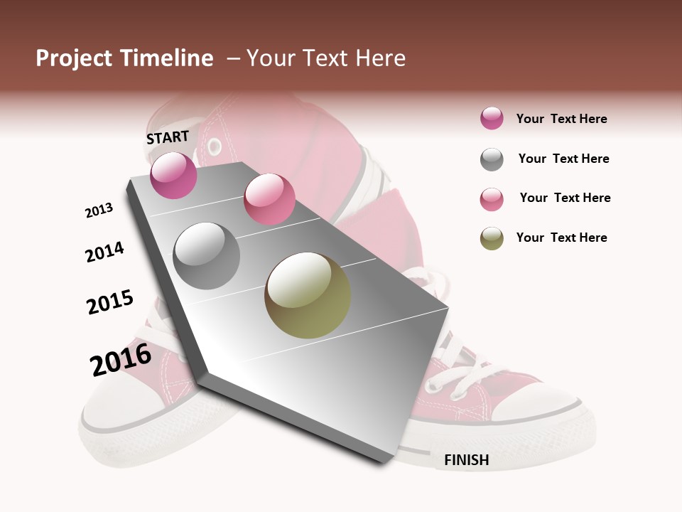 Modern Rubber Hanging PowerPoint Template