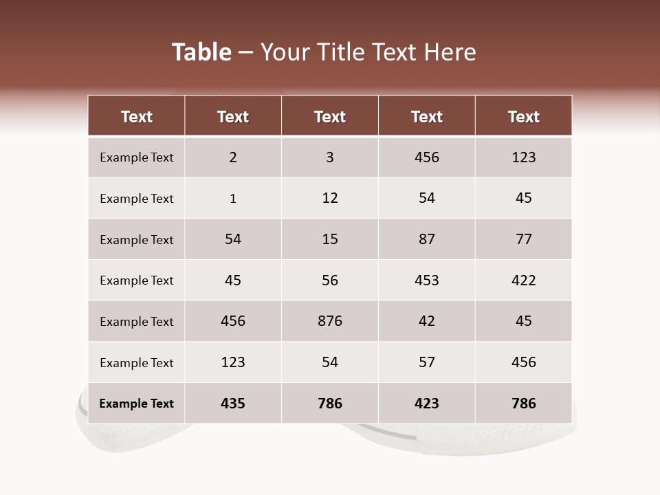 Modern Rubber Hanging PowerPoint Template