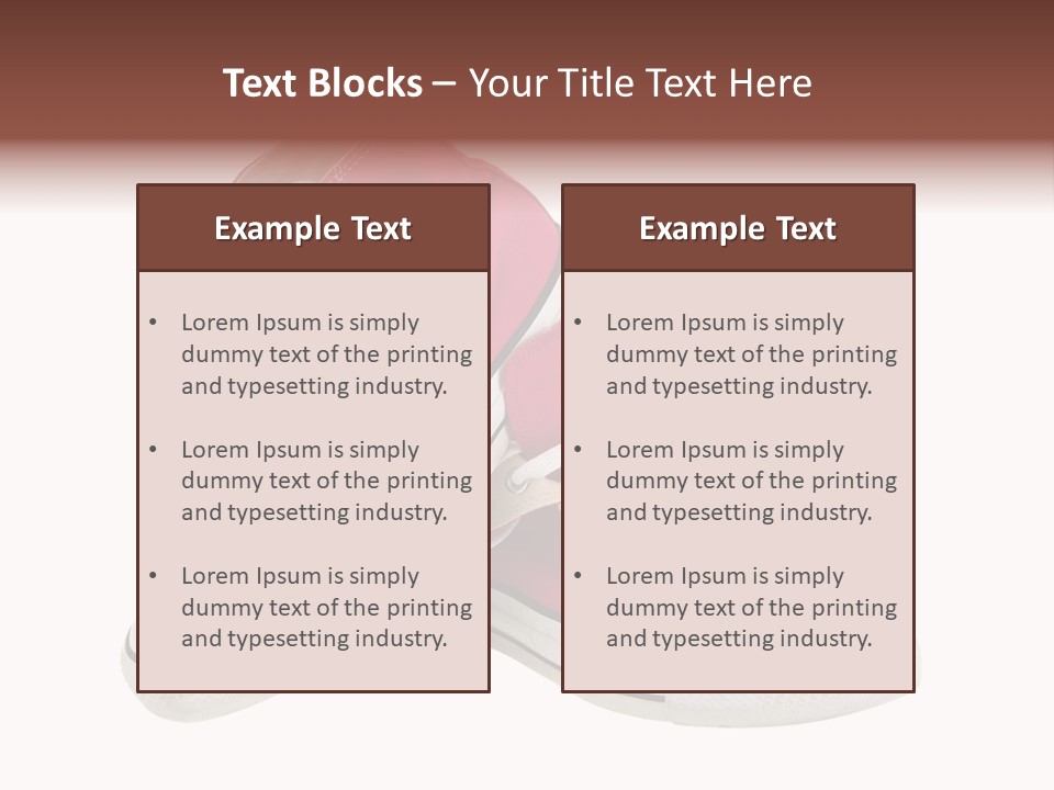 Modern Rubber Hanging PowerPoint Template