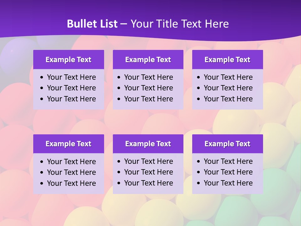 Party Carnival Balloon PowerPoint Template