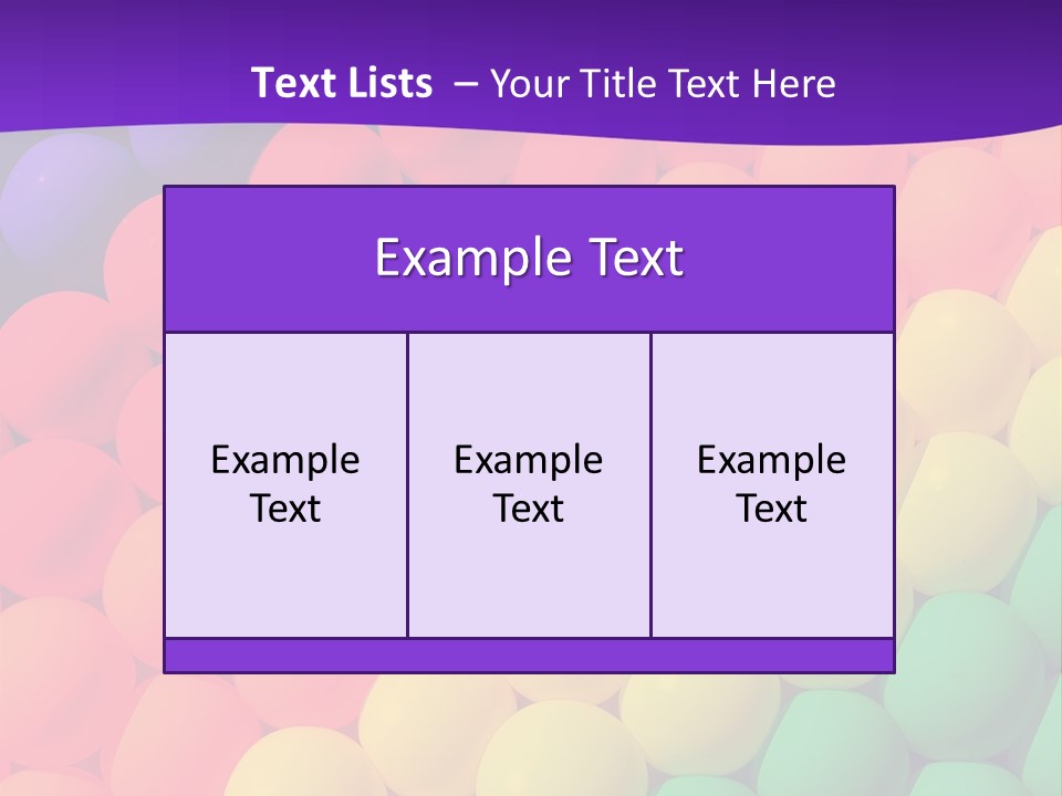 Party Carnival Balloon PowerPoint Template