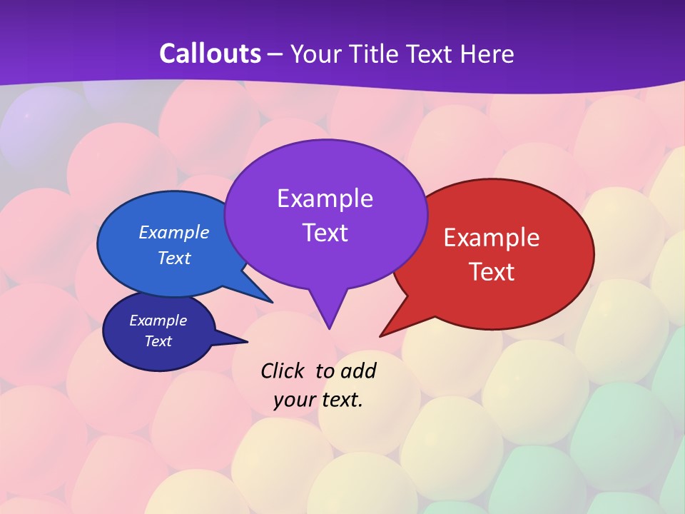 Party Carnival Balloon PowerPoint Template