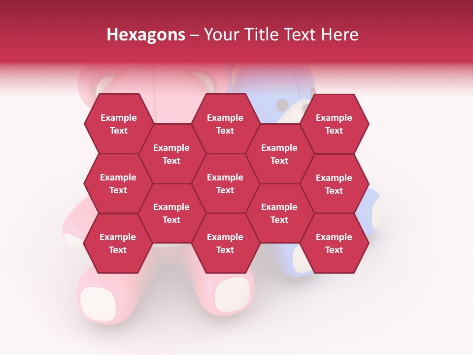 His Two Cartoon PowerPoint Template