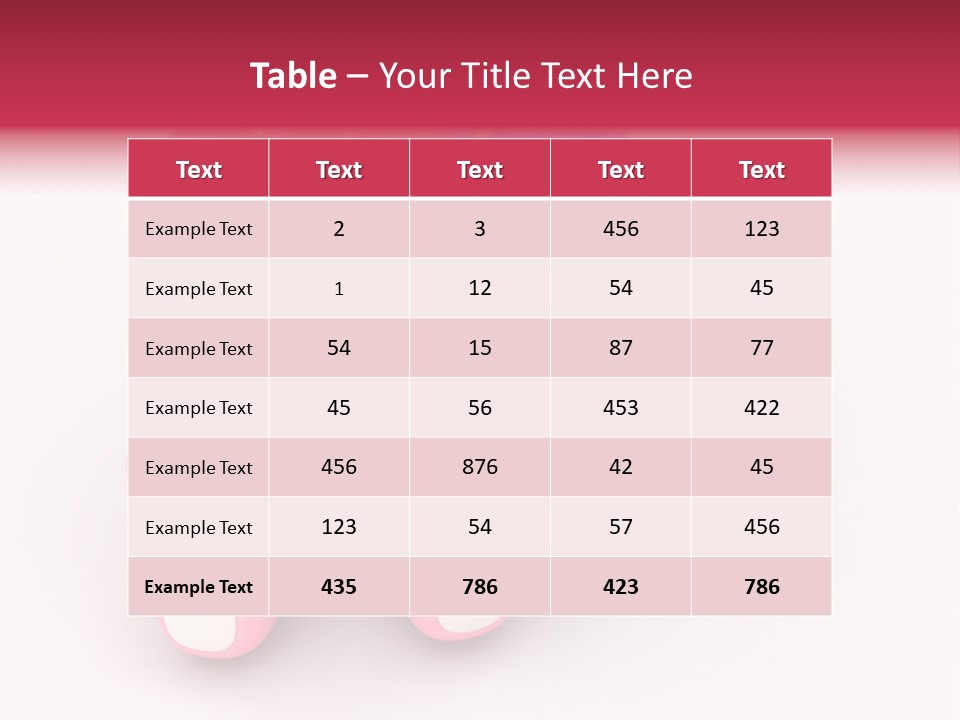 His Two Cartoon PowerPoint Template