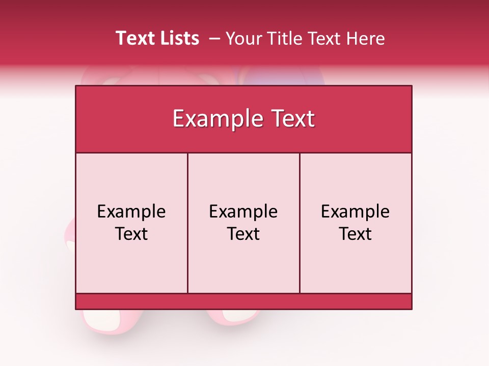 His Two Cartoon PowerPoint Template