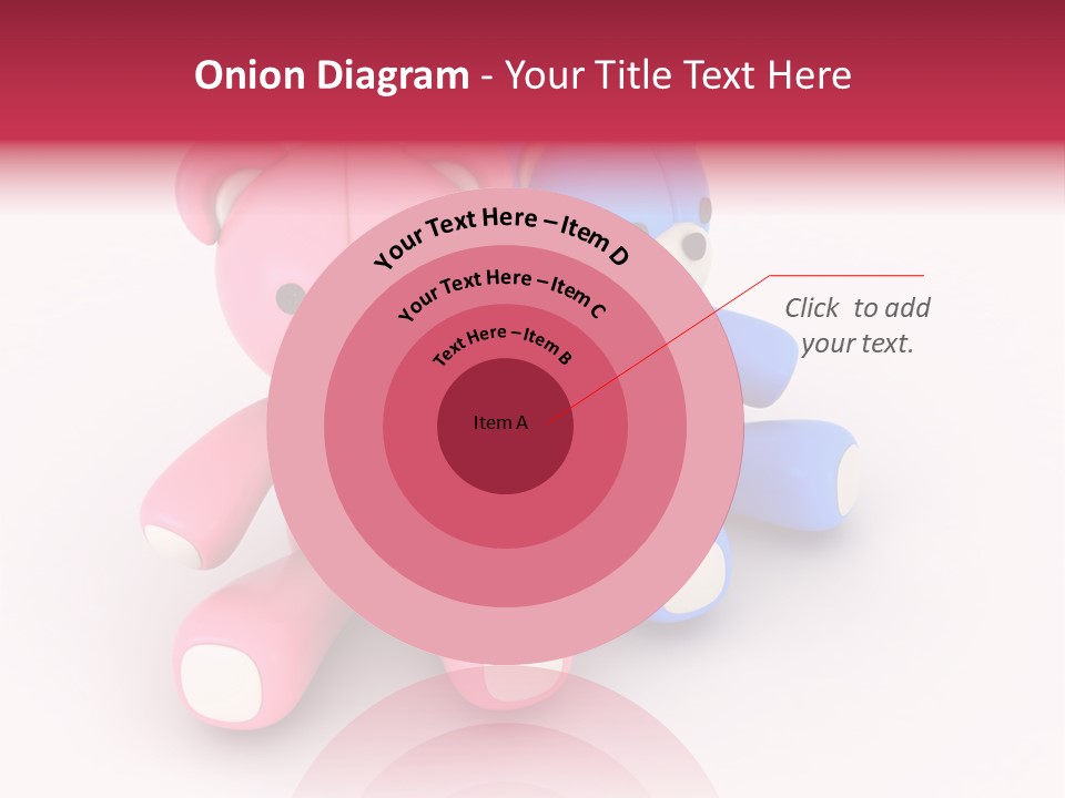 His Two Cartoon PowerPoint Template