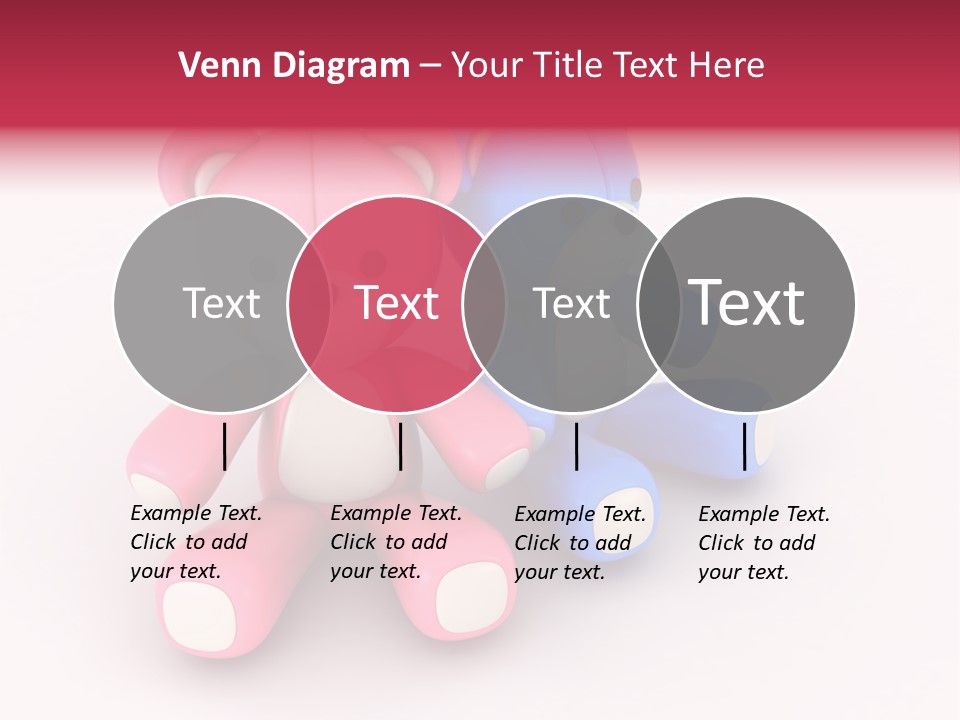 His Two Cartoon PowerPoint Template